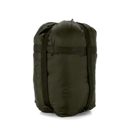 Snugpak Compression Sack WGTE - Durable Nylon Compression Stuff Sack for Camping and Trekking – Travel Bag with 4 Straps & Drawcord System for Sleeping Bags, Clothes – Reduces 30-50% Bulk - Olive (M)