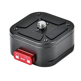 Quick Release Plate, Camera Tripod Mount Arca Swiss QR Plate Fast Claw Clamp Compatible with Canon Sony Nikon Pentax DSLR/SLR /Zhiyun/Feiyu/DJI/Moza Stabilizer, Tripod Slider Gimbal