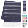 LeStoff Turkish Hammam Beach Towel 100% Organic Cotton Prewashed 95x180cm