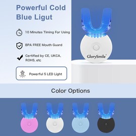 Teeth Whitening Kit with 5x LED Light, 22% Carbamide Peroxide Oral Care Black Friday Christmas Deal