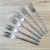 Kitchen Flatware Set 12 Pieces Stainless Steel Dinner Forks Flatware