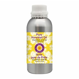 Deve Herbes Pure Horsetail Oil (Equisetum arvense) Non-Sticky | Non-Greasy | for Hair, Skin, Massage & DIY Use 300ml