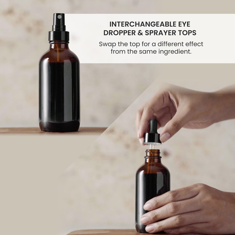 A Bar Above Cocktail Atomizer Spray Bottles & Dropper Set