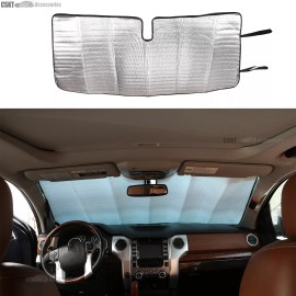 CSKT2022 Custom Fit For 2007-2021 Tundra Windshield Sun Shade Interior UV Protection