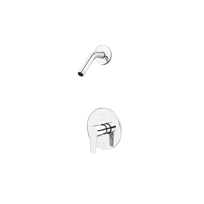 Pfister R890600 Pfirst Modern 1-Handle Shower Trim Only Less Showerhead,