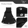 Hatchet Head Sheath Holster, Black Axe Sheath for German Axe,