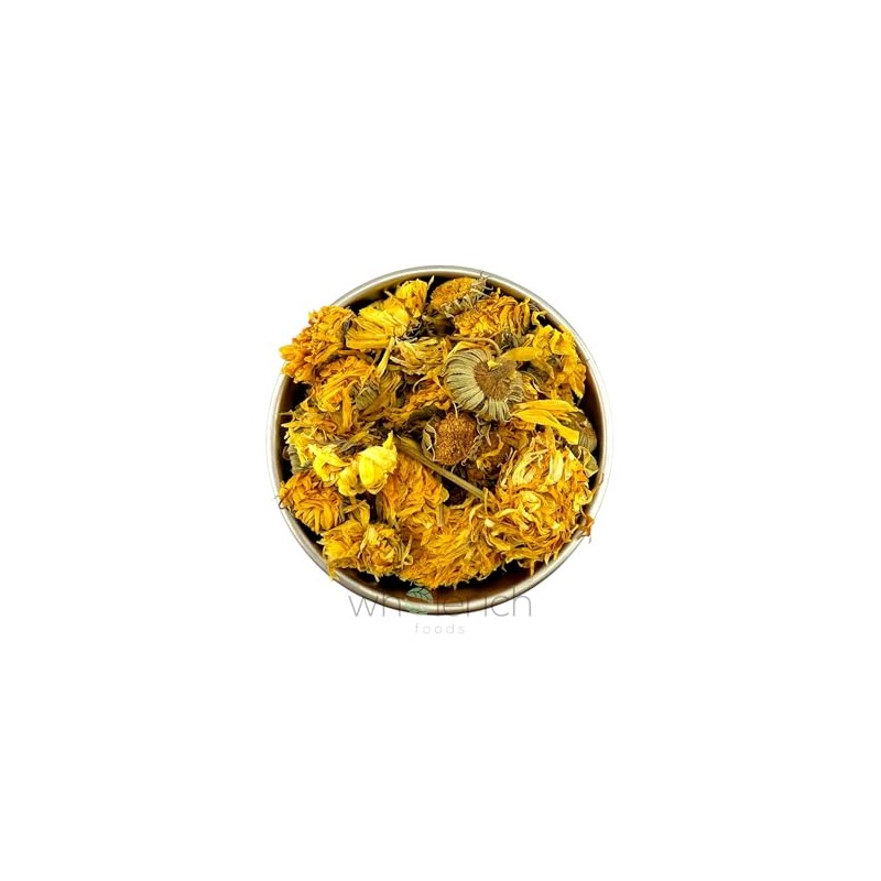 Marigold Flowers (Calendula) 100g - Wholerich Foods