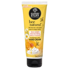 Good Stuff Bee Natural Nourishing Dry Skin Hand Cream with Wild honey and Shea butter 2.5 Fl Oz