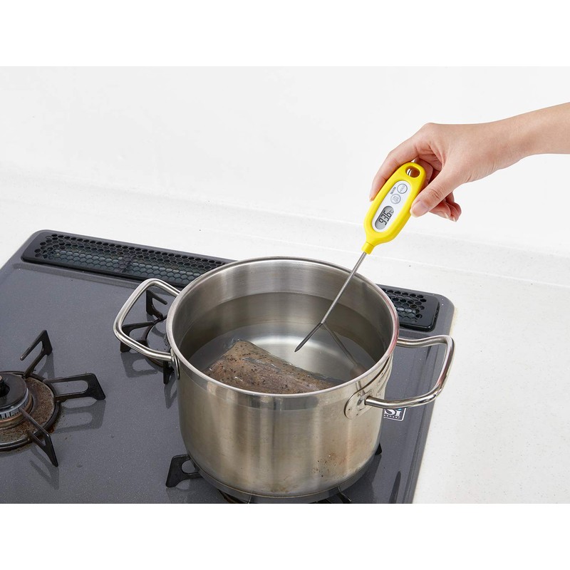 Tanita Thermometer, Cooking, Waterproof, -50 - 250°C, Yellow, TT-508N, YL,