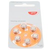 60pcs Long Lasting Power Hearing Device Battery Zinc Air Sound
