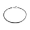 Quadri - 925 silver bracelet - elegant snake chain for