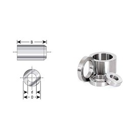 Amana Tool - 67229 High Precision Industrial Steel Spacer (Sleeve Bushings) 1-1/4 Dia x 1