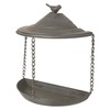 TRIXIE 55513 Wall Mounted Metal Bird Bath 400ml/22×25×11cm Grey