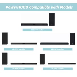 PowerHOOD 25V AC/DC Adapter Compatible with LG SN5A SL5Y SK6Y SN5Y 2.1 Channel High Res Audio Sound Bar SN6Y 3.1ch Sound Bar w/Subwoofer 25VDC 25 Volt 25 Volts Power Supply Cord Charger Cable PSU