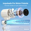 Ventilador Turbo Portátil de Mano,4000mAh Mini Ventilador,100 Velocidades