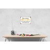 generisch Tin Sign 20 x 30 cm Curved with Cord