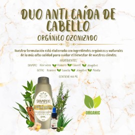 Tratamiento Ozonizado Anti-caída De Cabello Orgánico Romero