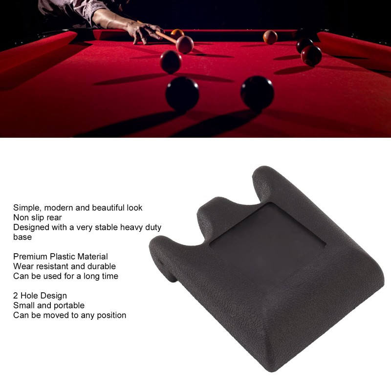 Cue Holder for 2 Cuees, Beautiful Portable Pool Cue Holder,