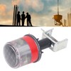 Solar Powered LED Strobe Robust Reflective Waterproof Beacon Warning Light