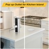 Pop Up Outlet for Countertop, Pop Up Socket with 3