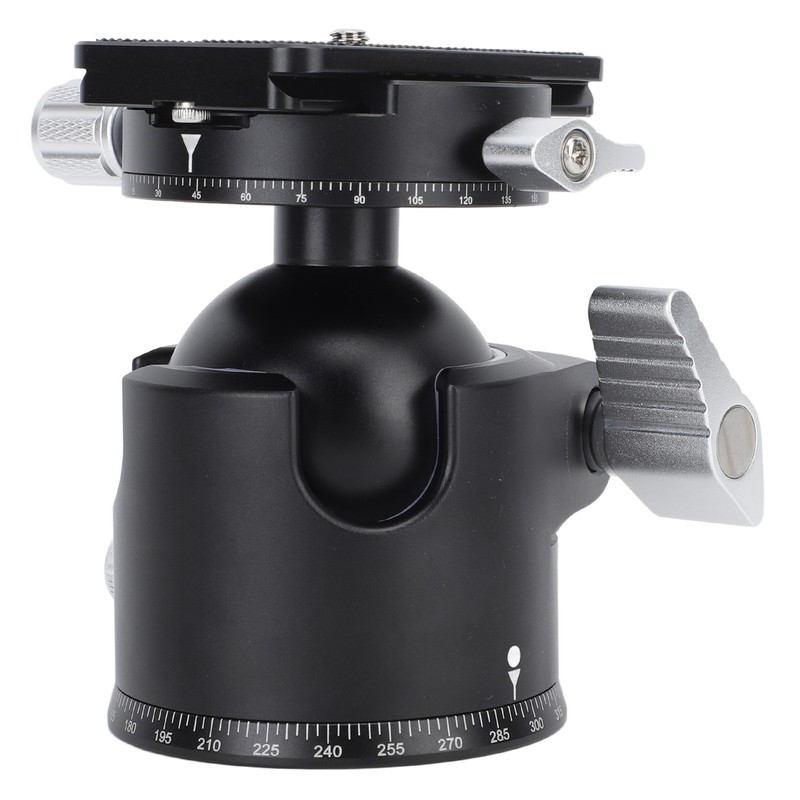 Panoramic Tripod Head Dual Panorama Low Gravity 360 Degree Rotating