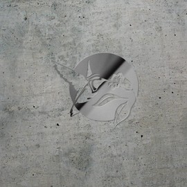 Decal Stickers of Round Hummingbird Decoration (Metallic Silver) (Set of 2) Premium Waterproof Vinyl Decal Stickers for Laptop Phone Accessory Helmet Car Window Mug Tuber - BICVER1511632SIW19Y24