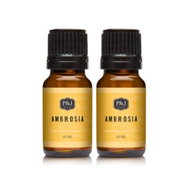 Ambrosia Premium Grade Fragrance Oil - Perfume Oil - 10ml - 2-Pack