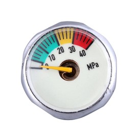 CAXUSD Luminous Pressure Gauge Barometer Pressure Gauges Pressure Measuring Tool Pressure Measuring Gauges Silver