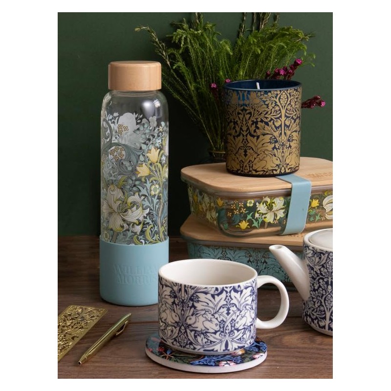Portico Designs Ltd William Morris Golden Lily Glass Lunchbox