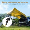 CONBOLA Suction Cups Hooks 4 Pieces Outdoor Car Camping Essentials