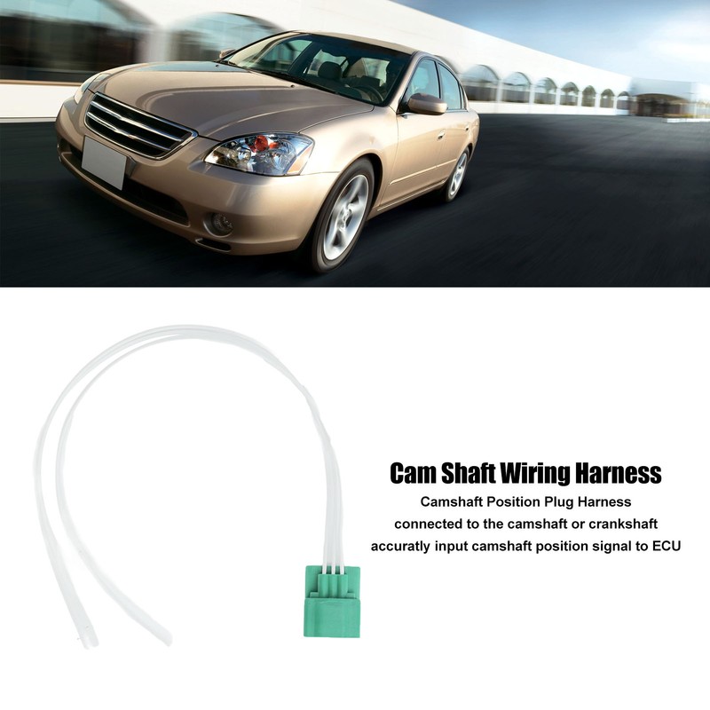 2 Pcs Camshaft Position Plug Harness Cam Transducer Plug for