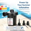 AGPTEK Powerful Electric Air Pump for Quick Inflation & Deflation