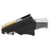 Molten Plastic Referee Whistle Valk-Ee-N, Black, Referee Whistle, Grip, Professional