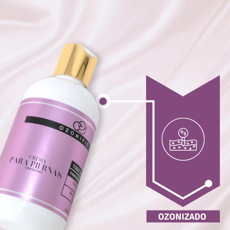Ozonific Crema Para Piernas Antivarices Con Ozono