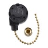 ZE-268S2 Electrical Pull Chain Switch, ON-Off Switch with Beaded Pull