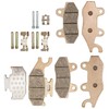 Mabutingti Brake Pads Front and Rear Sintered for Yama-ha Raptor