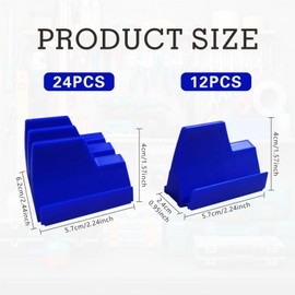 WWKTS Modular Wrench Organizer : 80PCS Wrench Organizer for Tool Box - Wrench Organizer Tool/Drawer Storage,Gift for Father, Brother and Boyfriend（Blue）