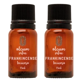 Oleum Vitae Kit Dúo Aceite Esencial De Incienso 100% Puro Y Orgánico
