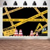 Construction Site Theme Backdrop for Construction Themed Birthday Party MEETSIOY