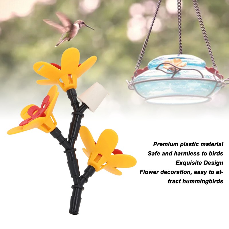 DIY Hummingbird Feeder Bottle Recycling Safe Harmless Bird Feeding Flower