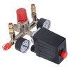 90-120PSI Adjustable Air Compressor Pressure Valve Kit with Switch, Regulator