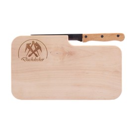 Bread Board with Guild Sign, Gift for Roofers, 25.5 x 14.5 x 1.3 cm