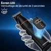 MAXGROOM Trimmer corpo uomo elettrico 4 in 1 multifunzione tosaerba