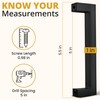 MEGA HANDLES 12 Pack I Cabinet Pulls 5.5 Inch, Stainless