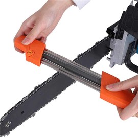 Chainsaw Sharpener, Chainsaw Sharpening Kit and Chain Saw Woodworking Blade Chain Grinding Tool Compatible with Stihl 3/8''P Chainsaw Chain -2 in 1 Easy File 4.0mm,Grinder Replacement