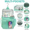 Portable Shower Caddy Bag College, Quickly Dry Toiletry Mesh Tote