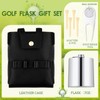 Golf Flask Gift Set 7 oz Stainless Steel Golf Flask