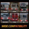 WUSHIXAN - Kit de luces de remolque magnético WUSHIXAN para