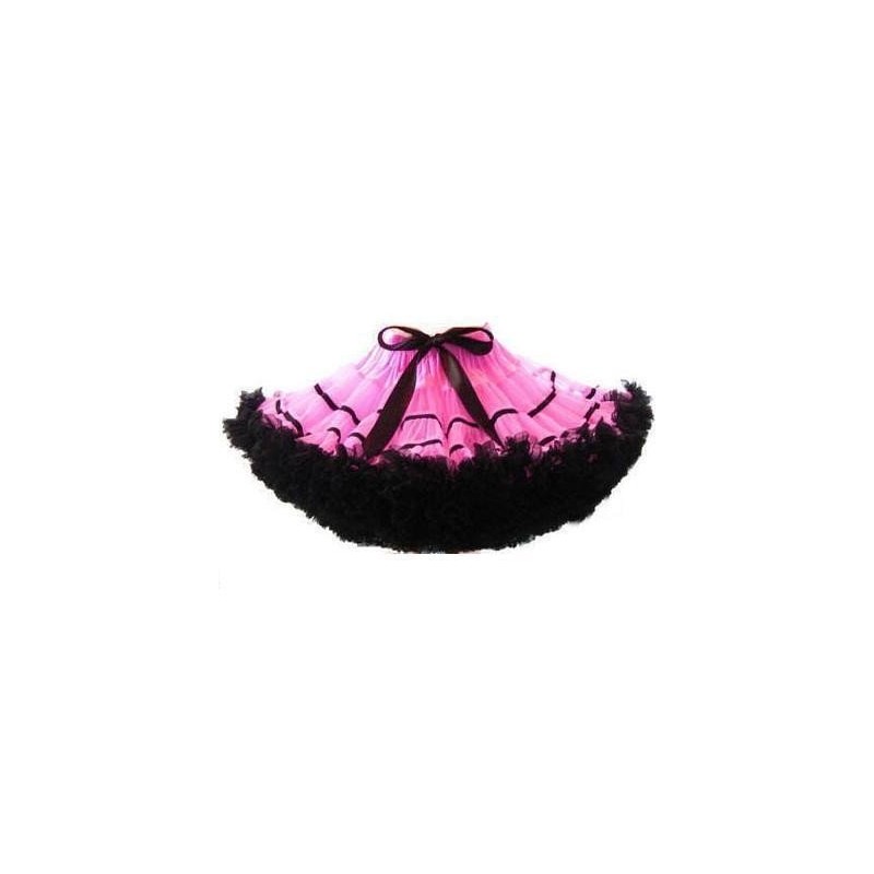 less is more Mini Petticoat Tutu Pink / Black Size