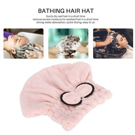 Toalla Pelo Microfibra, toalla microfibra cabello toallas secado rapido Gorro de para secar el gorro ducha extra suave y ultra absorbente rápido con turbante rizado largo húmedo mujeres(4#)